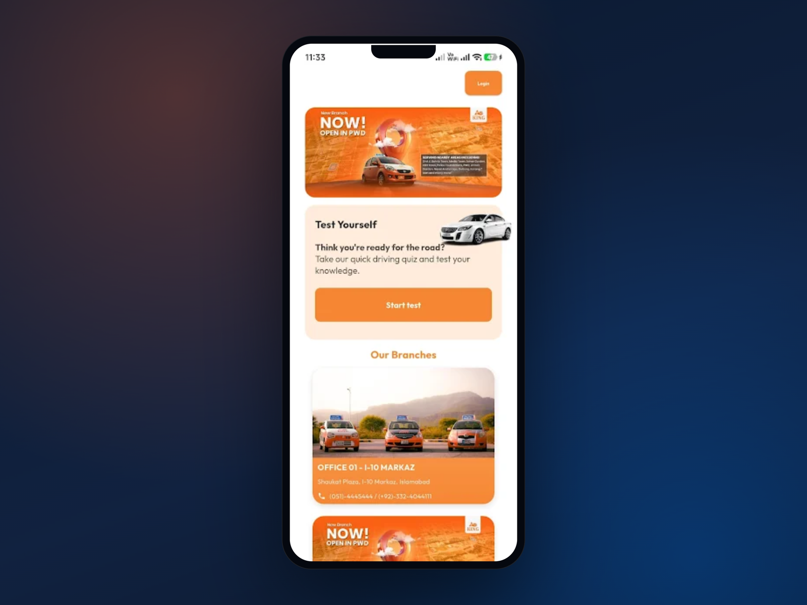 KDS App — the King Driving School mobile app